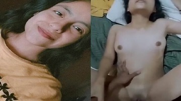 Skinny Sexy College Girlfriend Fucking Sex In Bedroom