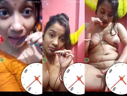 Beautiful Bengali boudi nude video live