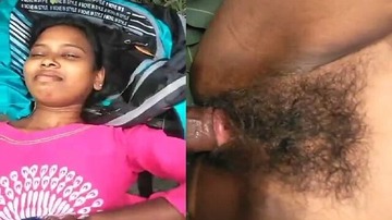 Girlfriend Hairy Pussy Outdoor Jungle Hard Fucking Porn