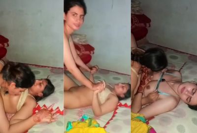 Hot lesbian Pakistani porn video of two lesbian lovers