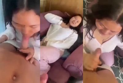 Nepali sex of a lady from Kathmandu sucking a dick
