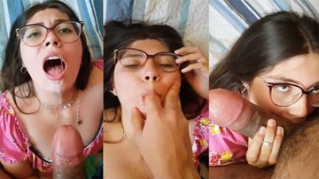 Desi Nri Young Girlfriend Hard Blowjob And Cumshot By Big Cock Sex