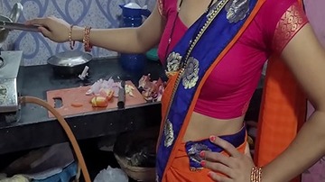 Desi Couple Sex In The Kitchen Hot