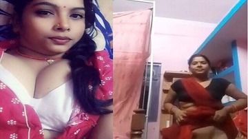 Village Wife Lifting Saree Pussy Show XXX On Camera