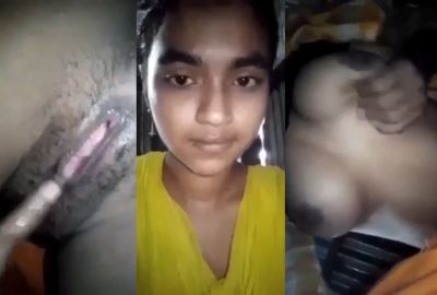 19-year-old desi girl’s Indian teen xxx video of fingering